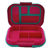 Bentgo Kids Chill Lunchbox – Lunchlösung im Bento-Stil mit 4 Fächern und herausnehmbarem Kühlakku