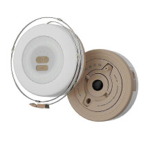 für 2-in-1-Outdoor-Camping-Lichterkette mit 5 Beleuchtungsmodi, tragbare LED-Campinglaterne für Zelt