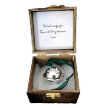 Weihnachtsglocke mit magischem Glauben, Weihnachts-Souvenir, magische Glaubensglocke, Weihnachtsbaum