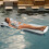 Texas Recreation Sunray Foam Pool Float White 1