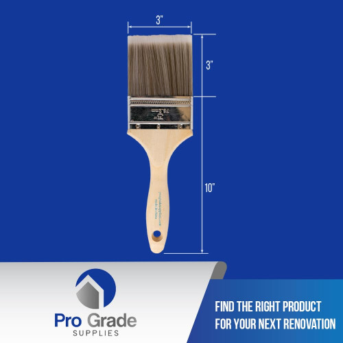 Pro Grade - Ecsetek - 2Ea 3"""" Lapos ecsetek 2
