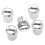 Jeep-logo sort finish ventild?ksler (Chrome B) 1
