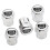 Jeep-logo sort finish ventild?ksler (Chrome A) 1