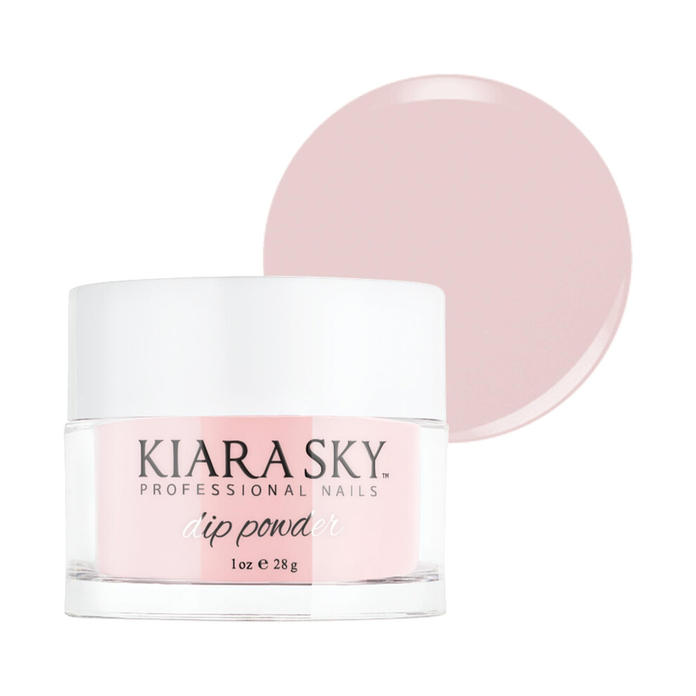 Kiara Sky Pink Dip Powder Tones 1 Oz, Powderpuff