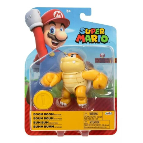 Super Mario Super Mario 4 tommer actionfigur (bombom med m?nt)