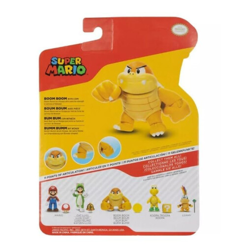 Super Mario Super Mario 4 tommer actionfigur (bombom med m?nt) 2