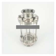 Fit 89mm Pipe OD 3.5 Inch Tri Clamp Stainless Steel 304 Flow Sight Glass Dip Tube for Home Brewing