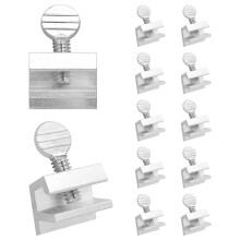 Nuk3y Sikkerhedsl?se til skydevinduer (aluminium 12 stk.)