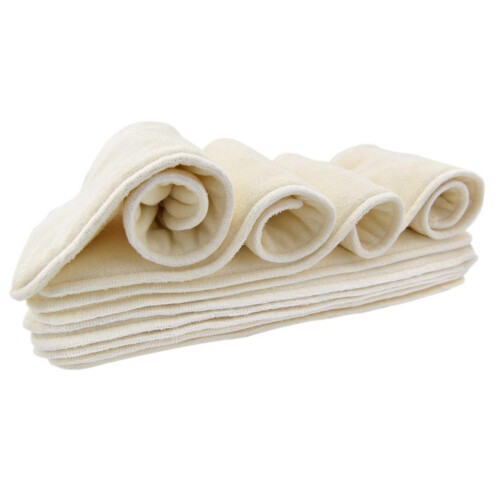 Nora's Nursery Lot de 10 inserts de couches lavables  poche pour bb