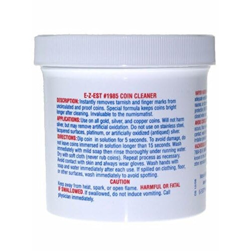 5oz e-Z-est Καθαριστικό Νομισμάτων για Χρυσά, Ασημένια και Χάλκινα Νομίσματα 2