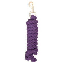 Robusto guinzaglio in cotone intrecciato 1 con chiusura a bullone viola 8 12'