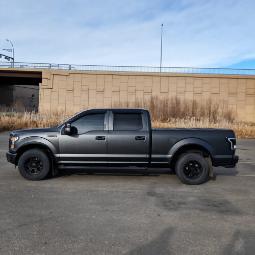 VViViD+ Matt Metallic Black Premium Vinyl Wrap (3ft x 5ft) 1