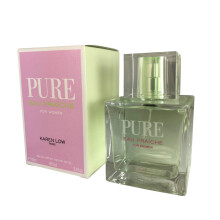 Pure Eau Fraiche von Karen Low 3,4 oz Eau de Parfum Spray für Damen — Zitrusnoten: Zitrone, Jasmin & Bernstein, Moschus