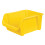 STANLEY Stanley Stst55400 Στοίβαξιμο Κουτί Πολυπροπυλενίου, Κίτρινο, 4 1