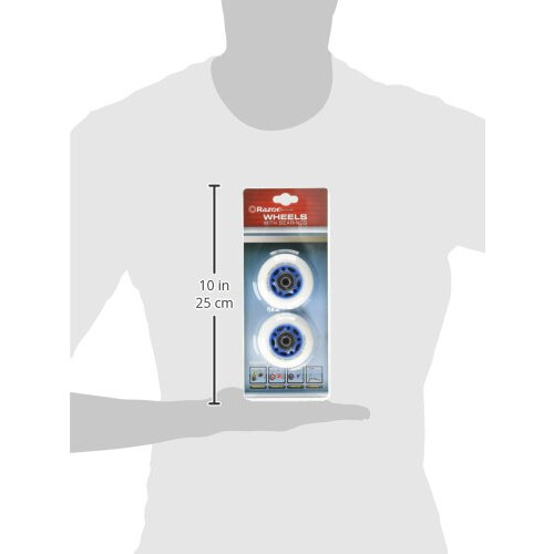 Razor Razor PowerWing RipRider 360 erstatningsbaghjul - bl? 64mm 2