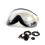 Giro Giro Replacement Shield for Vue/Essence MIPS Snow Helmet - Silver 1