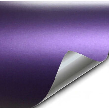 Pellicola avvolgente in vinile premium VViViD+ (viola metallizzato opaco 3 piedi x 5 piedi)
