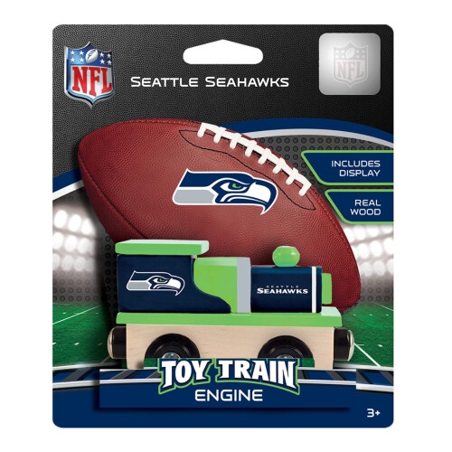 MasterPieces NFL Seattle Seahawks Trä Tåg, För Åldrar 3+ 1