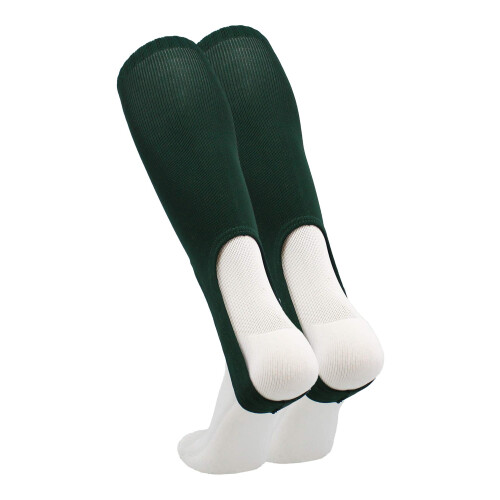 TCK Solid Colored Baseball Stirrups Pattern A (Dark Green Medium) 1