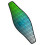 Innovativ Strap Wrapper Neopren Mask Strap Cover Blue Fish Scales 1