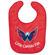 Wincraft NHL Washington Capitals WCRA2064314 All Pro Baby Bib Small