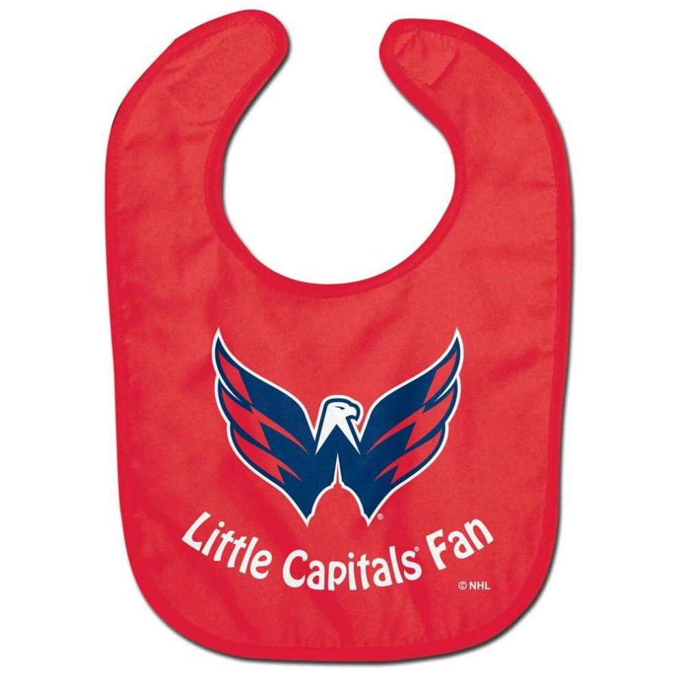 Wincraft Nhl Washington Capitals Wcra2064314 All Pro Baby Bib Small