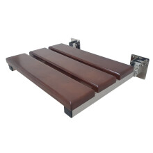 Kingston Brass KBSS1916CP Sige de douche avec chaise en acier inoxydable poli