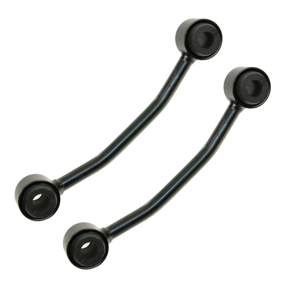 Trq Front Sway Bar Stabilizer Link Set Compatible With 1987-1995 Jeep Wrangler 191213557600