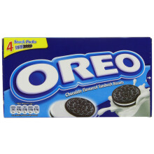 Oreo Cookies Vanilla 176 g (Pack of 12)