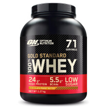 Optimum Nutrition Gold Standard Whey Protein, Muscle Building Powder With Naturally Occurring Glutamine and Amino Acids, Chocolate Peanut Butter, 71