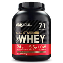 Optimum Nutrition Gold Standard Whey Muscle Building and Recovery Protein Powder With Naturally Occurring Glutamine and Amino Acids, Chocolate