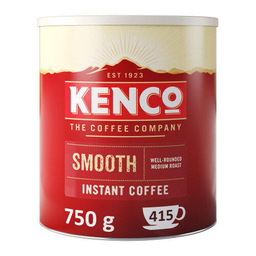 Kenco Kenco Smooth Instant Coffee - 1 x 750g Tin