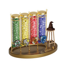 Jelly Belly Harry Potter House Points Counter Dispenser - Jelly Beans Dispenser - Comes with 1 x 28g Jelly Belly Jelly Beans - Gluten, Dairy, and Fat