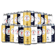Mixed case of Vinohradsk? Pivovar 11,12,13 Czech Unflitered Lager| case of 24 | 500ml cans