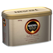 NESCAFE Gold Blend Coffee Tins 6 x 500g Pack ? Instant Arabica and Robusta Beans Premium Coffee for Home and Office
