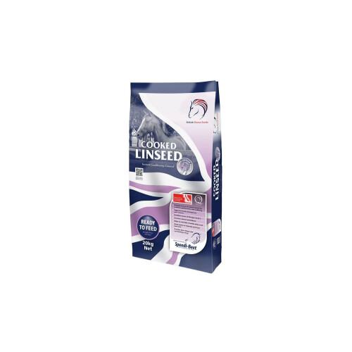British Horse Feeds Cooked Linseed Meal 20kg