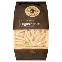 Doves Farm Organic Brown Rice Penne Pasta -12 X 500g