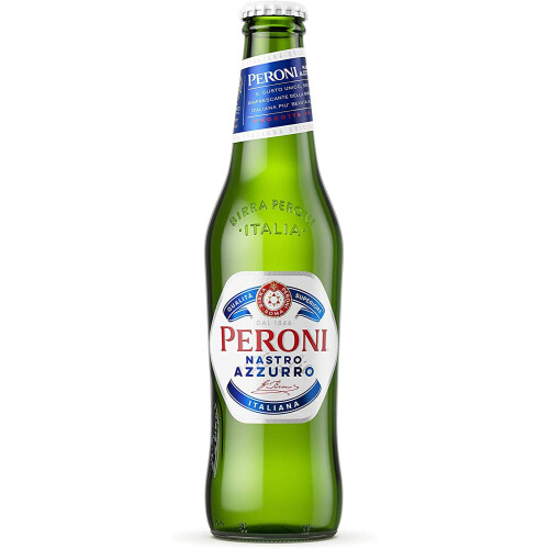 Peroni - Nastro Azzuro Lager 24x 330ml Bottles multipack