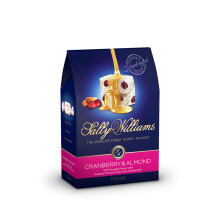 Sally Williams, Premium Soft Honey Nougat Gift Box - Handcrafted Nougats with Cranberry & Almond - 150g, Pack of 10