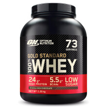 Optimum Nutrition Gold Standard 100% Whey Muscle Building and Recovery Protein Powder With Naturally Occurring Glutamine and BCAA Amino Acids, Double