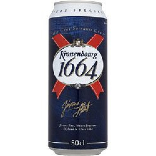 KRONENBOURG Lager 24x 500ml Cans