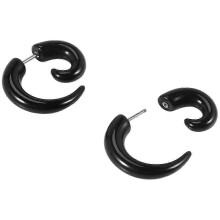 Geeignet für Schmuck Herren Horn Claw Ohrstecker, Cheater Fake Ear Plugs Gauges Illusion Tunnel,