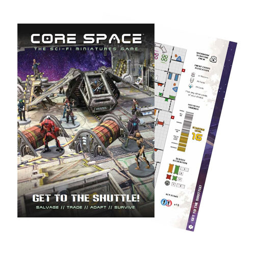 Core Space Get To The Shuttle Expansion - Board Game