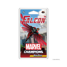 Asmodee Marvel Champions El Paquete de Héroe Falcon - Juego de Estrategia Cooperativa para Niños y Adultos, 14+, 1-4 Jugadores, 45-90 Min
