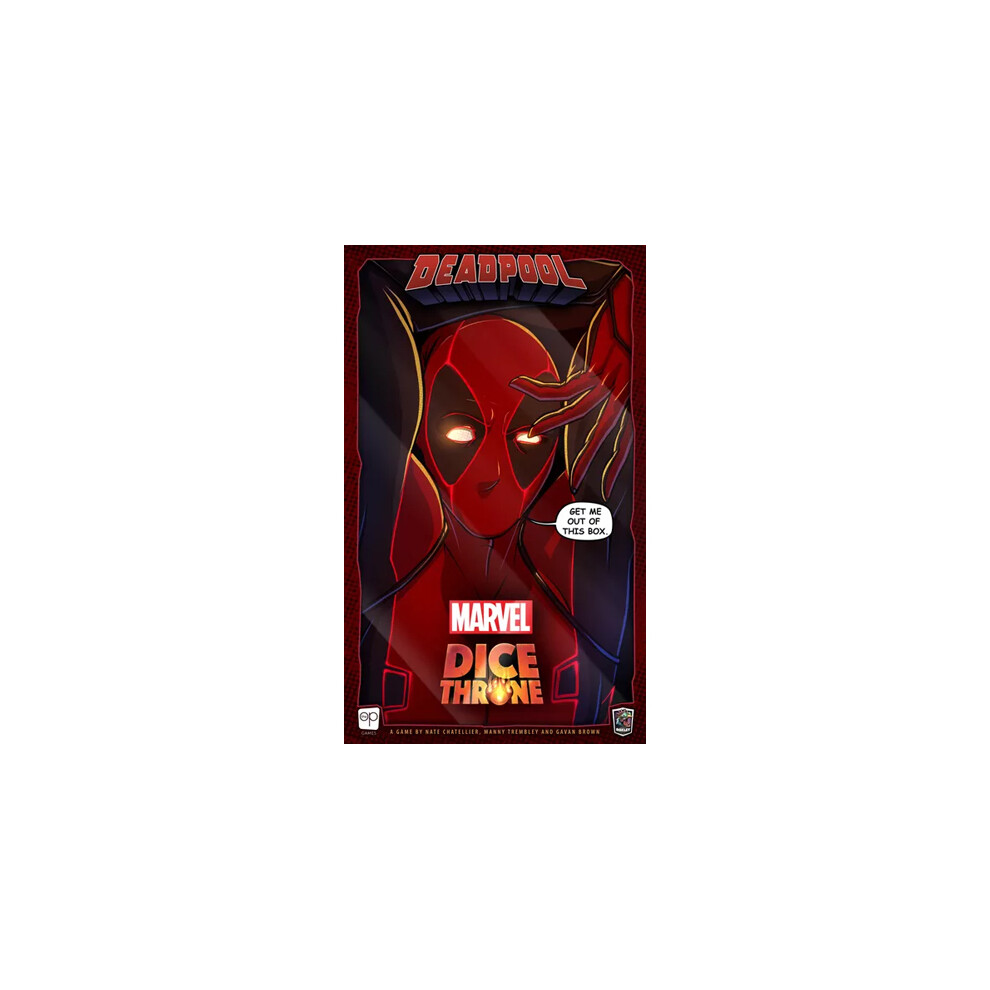 Asmodee Marvel Dice Throne - Deadpool Deluxe