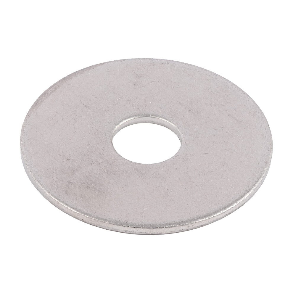 3/8"""" X 1-1/2"""" Fender Washers (100 Pack) Zinc Plated Steel Meets Asme B18.21.1 Industrial/Commercial Grade By Makers Bolt 810074742566