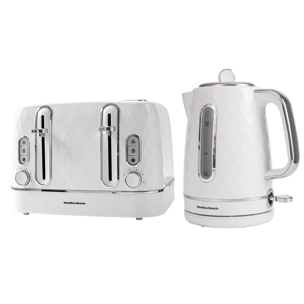 Hamilton Beach 1.7 L Plastic Whistling Electric Tea Kettle - Image 4