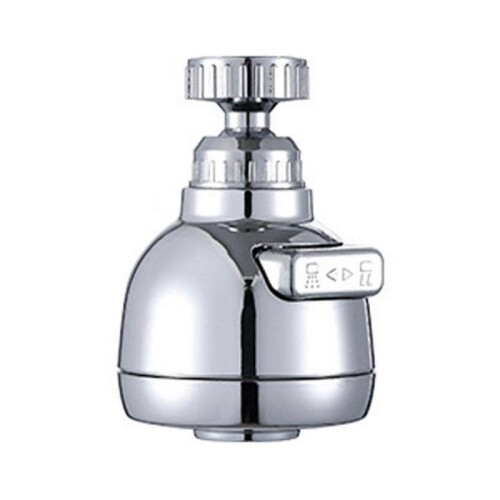(2) Practical Even Water Flow Faucet Extender Angle Adjustable Easy to Install ABS Resin Tap Extend