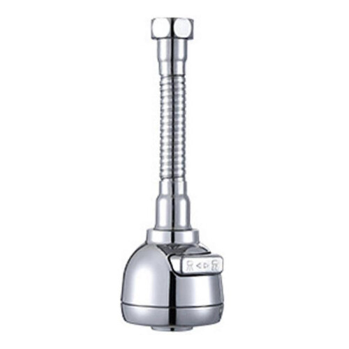 (3) Practical Even Water Flow Faucet Extender Angle Adjustable Easy to Install ABS Resin Tap Extend