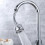 (2) Practical Even Water Flow Faucet Extender Angle Adjustable Easy to Install ABS Resin Tap Extend 2